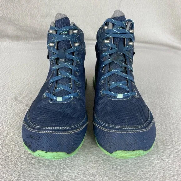 Ahnu X Teva Sugarpine II Women's Mid Hiking Boot 9 Blue Waterproof Air Vibram - Picture 5 of 10